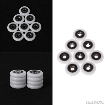 

8 Pcs Bath cabinet roller wheel shower room accessories bearing roller wheel 5*23*5.7mm G25 Whosale&DropShip