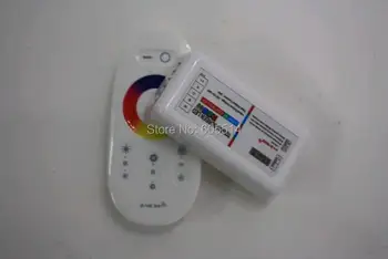 

[Seven Neon]Free shipping 12V /24V 18A 216watts Wireless 2.4G LED RGBW Touch Panel Remote Controller for led strip/module/bulb