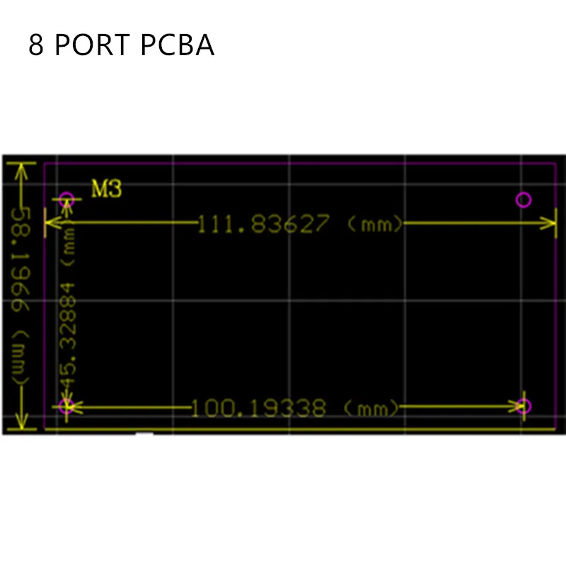 OEM PBC 4/8 порт гигабитный Ethernet коммутатор порт с 4/8 штырьковым разъемом 10/100/1000 m концентратор 4/8 способ штекер питания печатная плата OEM Винт