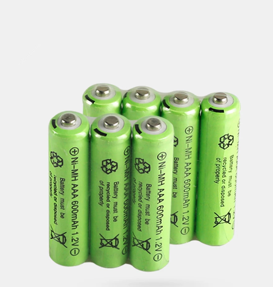 2 шт. 1,2 v 600mAh AAA игрушка с дистанционным управлением перезаряжаемая ni-mh аккумуляторная батарея AAA 1,2 V 600mAh