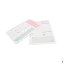 6 agujeros organizador Personal planificador dentro de la página de relleno A5 para Filofax 11 estilos 45 hojas cuaderno Color caramelo(China)
