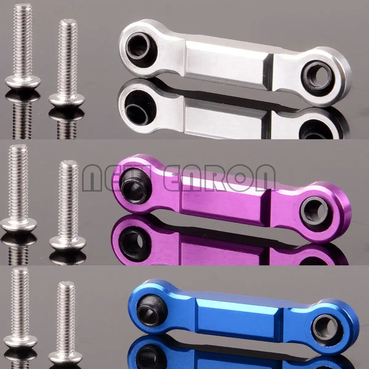 for HPI Mini Savage XS Flux Alloy Front//Rear Upper Arm Steel Tie Rod