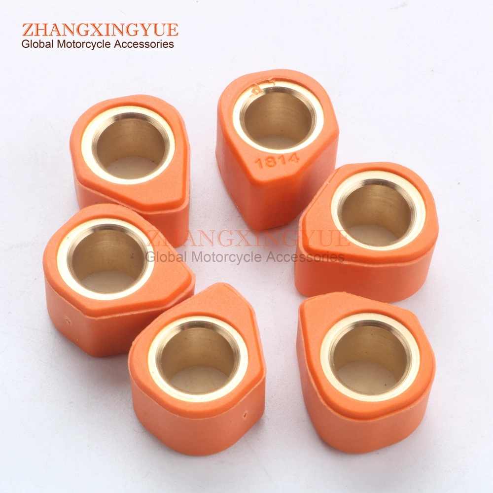 

D-type high-performance Polygon Roller Set 12g 18x14mm for Scooter ATV GY6 125 GY6 150 152QMI 157QMJ