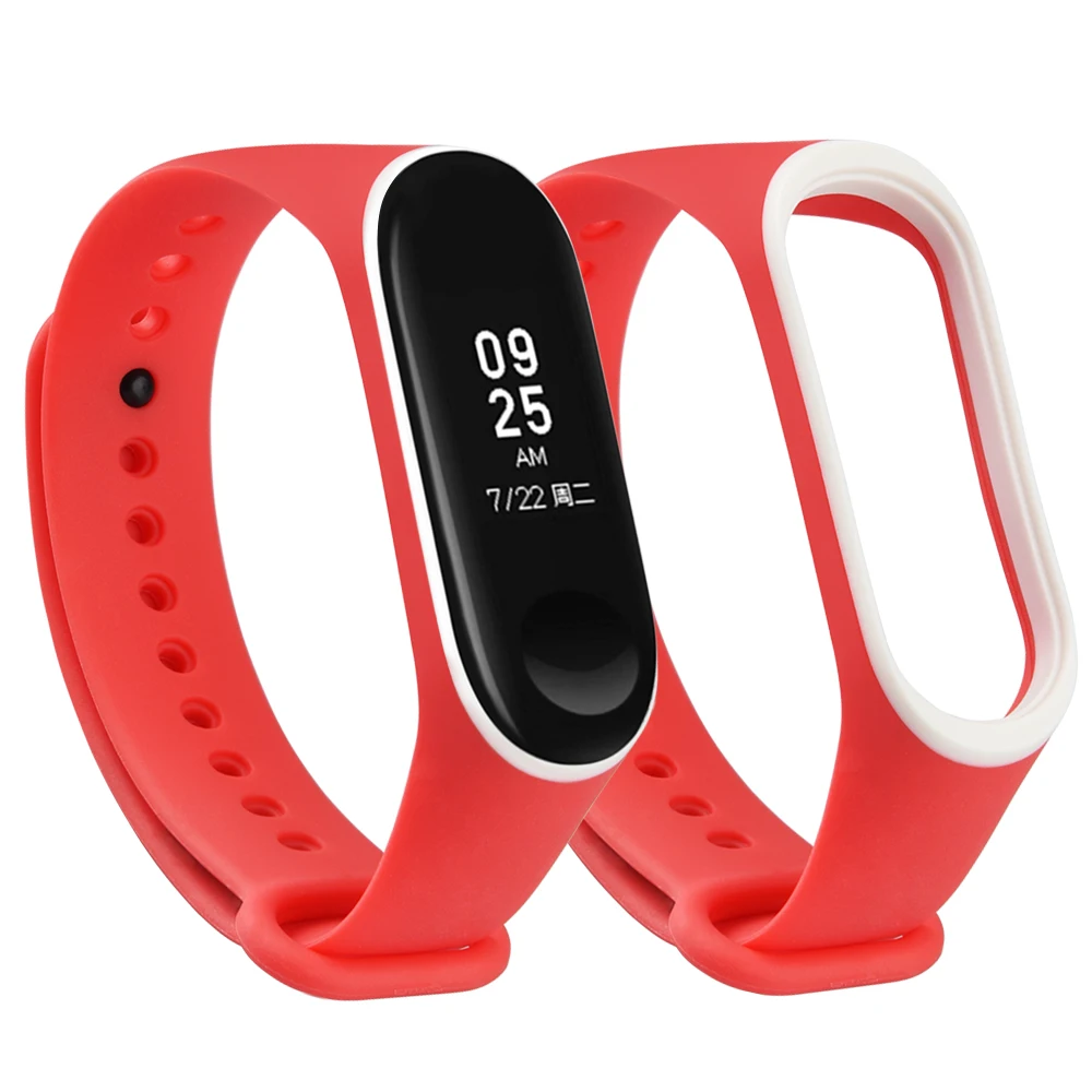 Ремешок Mi Band 4 ремешок для Xiaomi Miband защита экрана силиконовый браслет Xiomi Band4