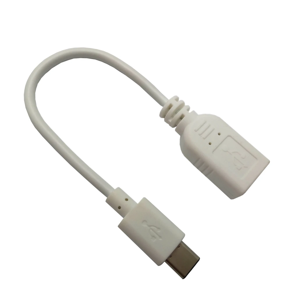 Реверсивный дизайн USB 3 1 type C штекер к женскому OTG кабель для передачи данных MacBook