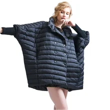 Новинка, зимний женский плащ, пуховик, женская мода, светильник, пуховик, длинный и свободный, большой размер, пуховики, бренды EF3618