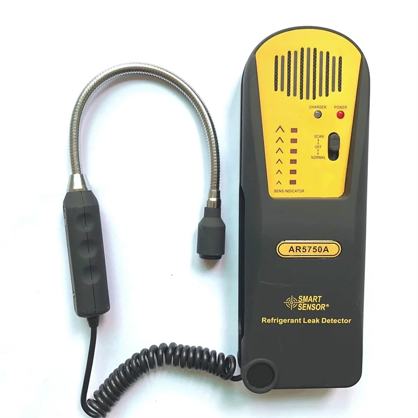 

AR5750A Refrigeration Halogen Gas Detection Halogen Gas Leak Detector Measurable Inflammable Refrigerant Halogen Gas Analyzer