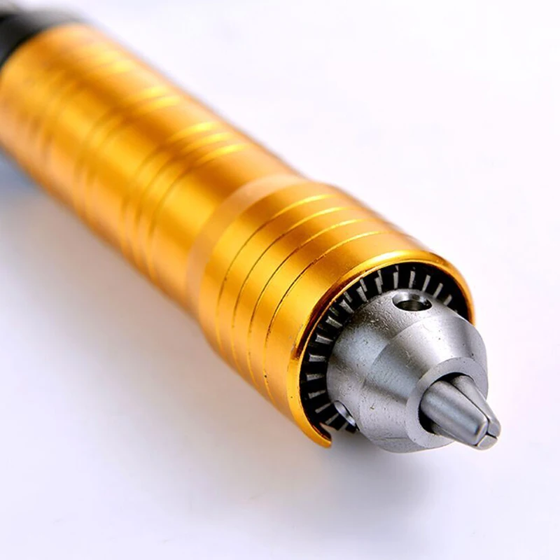 Electric Grinder Hanging Grinding Soft Shaft 6Mm Three-Claw Universal Collet 0.5-6.5Mm Metal Handle Engraving Extension Shaft Electric Grinder Hanging Grinding Soft Shaft 6Mm Three-Claw Universal Collet 0.5-6.5Mm Metal Handle Engraving Extension Shaft