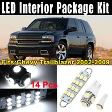 Trailblazer Led Lights And Get Free Shipping On Aliexpress Uxcell 14pcs White Led Map Dome Light Bulb Lamp Interior Package Kit For Chevy