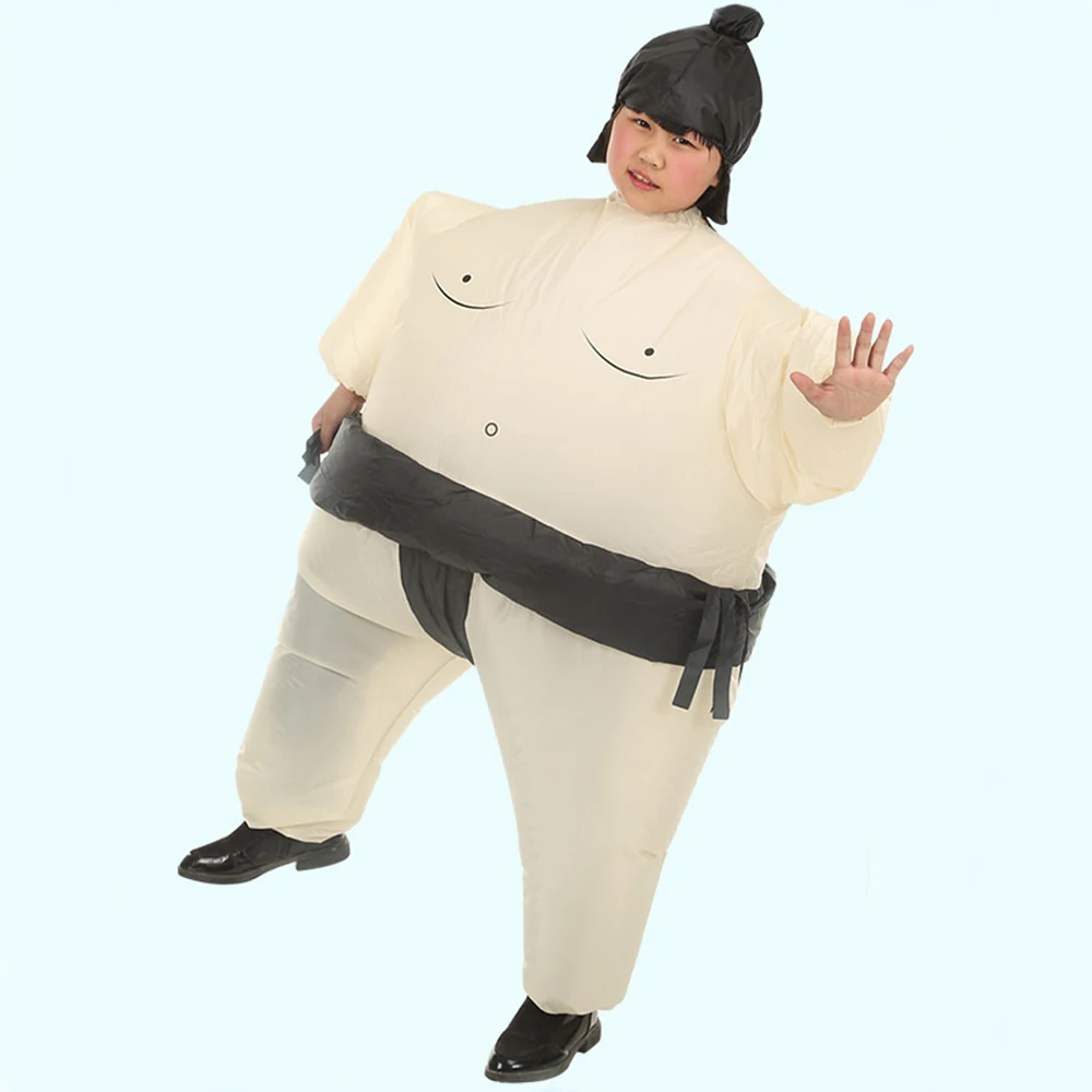 Надувной костюм для детей и взрослых, японская одежда Sumo Tranier, вечерние Карнавальная Одежда для Хэллоуина, маскарадные игры для родителей и