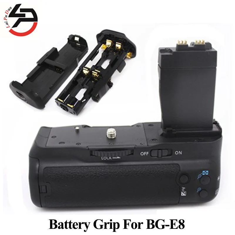 Bge8 Digital Camera Battery Grip For Canon For Eos Bg E8 550d 600d