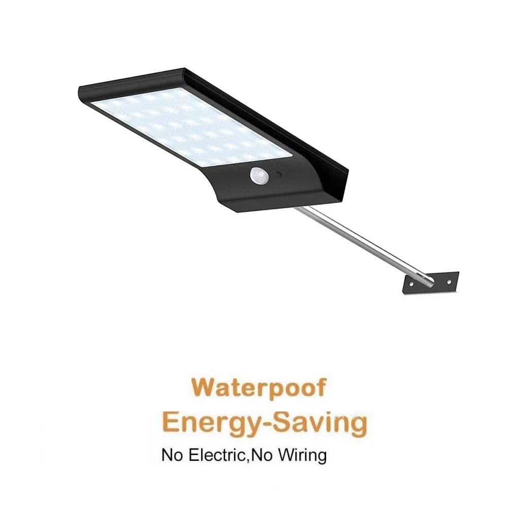 

Aluminum pole 48/36 LED Solar light Motion Sensor Wireless Solar Lamp Floodlight Garden lamp Spotlight Outdoor street Wall Lamps