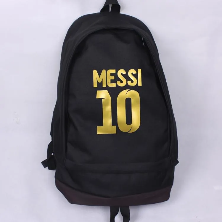Высокое Качество Messi Foot Ball рюкзак для мальчиков и девочек школьная сумка для мужчин и женщин большой емкости Дорожные холщовые рюкзаки, школьный рюкзак