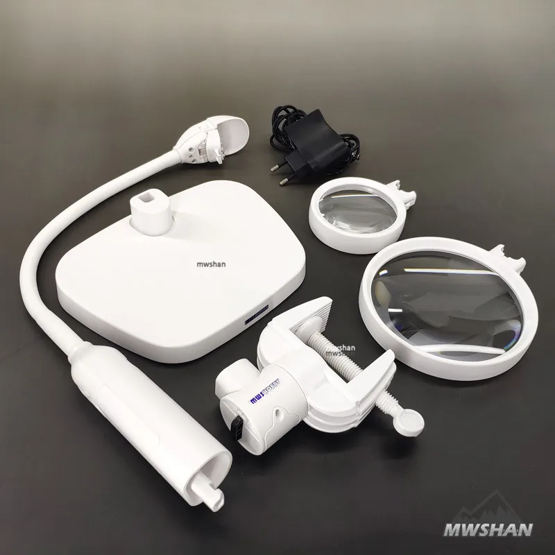 Светодиодная Лупа MWSHOBBY T7006 с клипсой для настольного ПК аксессуары моделей