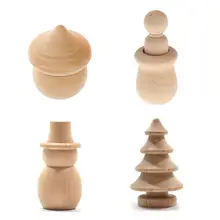 10 шт./компл. деревянные куклы поделки своими руками торт Топпер и его друзья» для мальчиков; Свадебные украшения DIY деревянные куклы на заказ подарок на Рождество