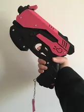 

Hot Game OW Over and Watch Weapon D.Va Gun Halloween Cosplay Props Pistol Gift OW Accessories Handgun