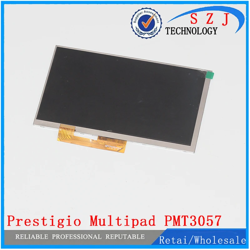 

New 7'' inch LCD Display Matrix For Prestigio Multipad PMT3057 3g Tablet inner LCD screen Glass Module Replacement Free Shipping