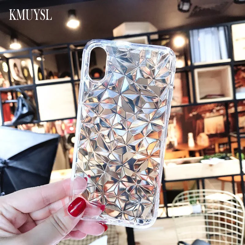 

3D Diamond Clear Phone Case For Huawei Honor 8X Max 8C 7C 7A P Smart Y9 2019 Nova 4 3i P30 Pro P9 P10 P20 Mate 20 Lite 20X Cover