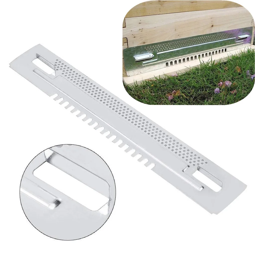 Zinc Plated Bee Hive Sliding Mouse Guards Travel Gates Beekeeping Equipment Tool Breeding Beehive Durable Frame Spacing | Дом и сад