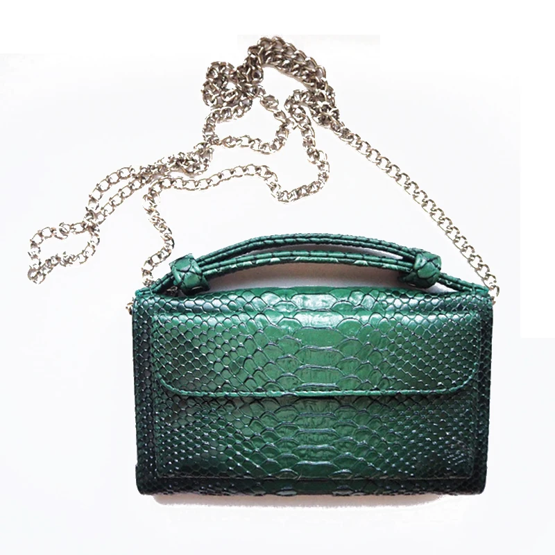 Bolsa Feminina, женская сумка из натуральной кожи, женская модная сумка на плечо с цепочкой, роскошная дизайнерская крокодиловая сумка, сумки-мессенджеры