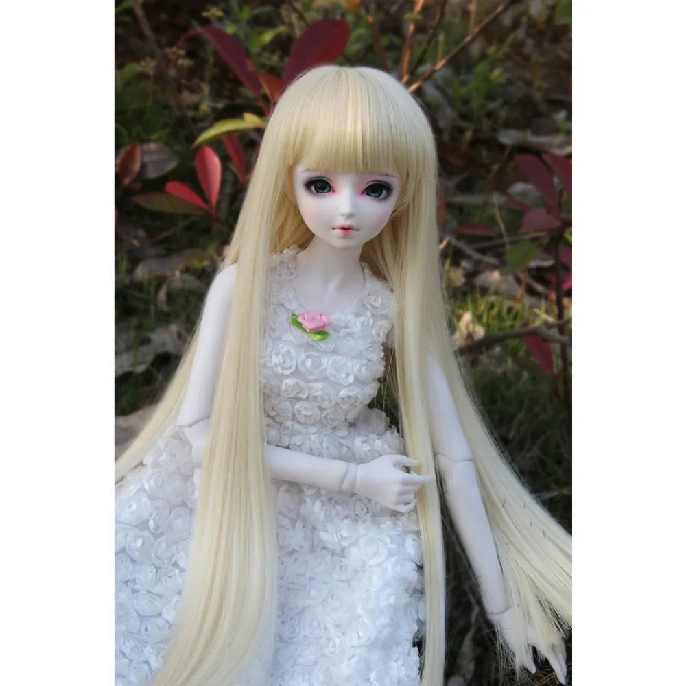 Bjd 1/3 длинный парик для 1/6 1/3 24 "1/4 17" Tall шарнирная Кукла SD MSD DK AOD DD YOSD VOLKS кукла бесплатная доставка