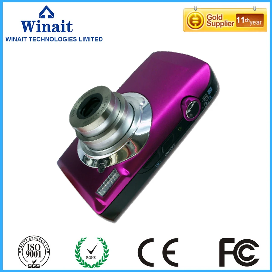 

free shipping 3.0'' touch display digital camera, max 16mp/5x optical zoom camera digital camera