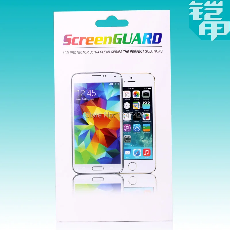 KJ 333 180*100mm Universal Paper Retail package for phone screen