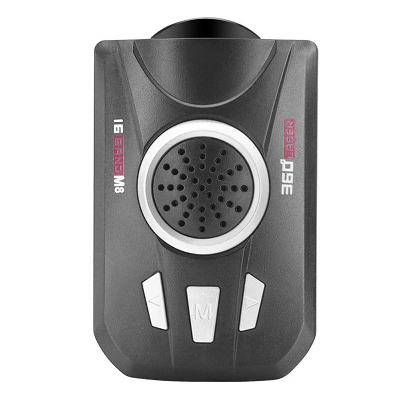 

EAFC M8 Car Radar Detector Scanning Car Radar Voice Alert Warning Speed Control Detector Universal for bmw audi vw skoda