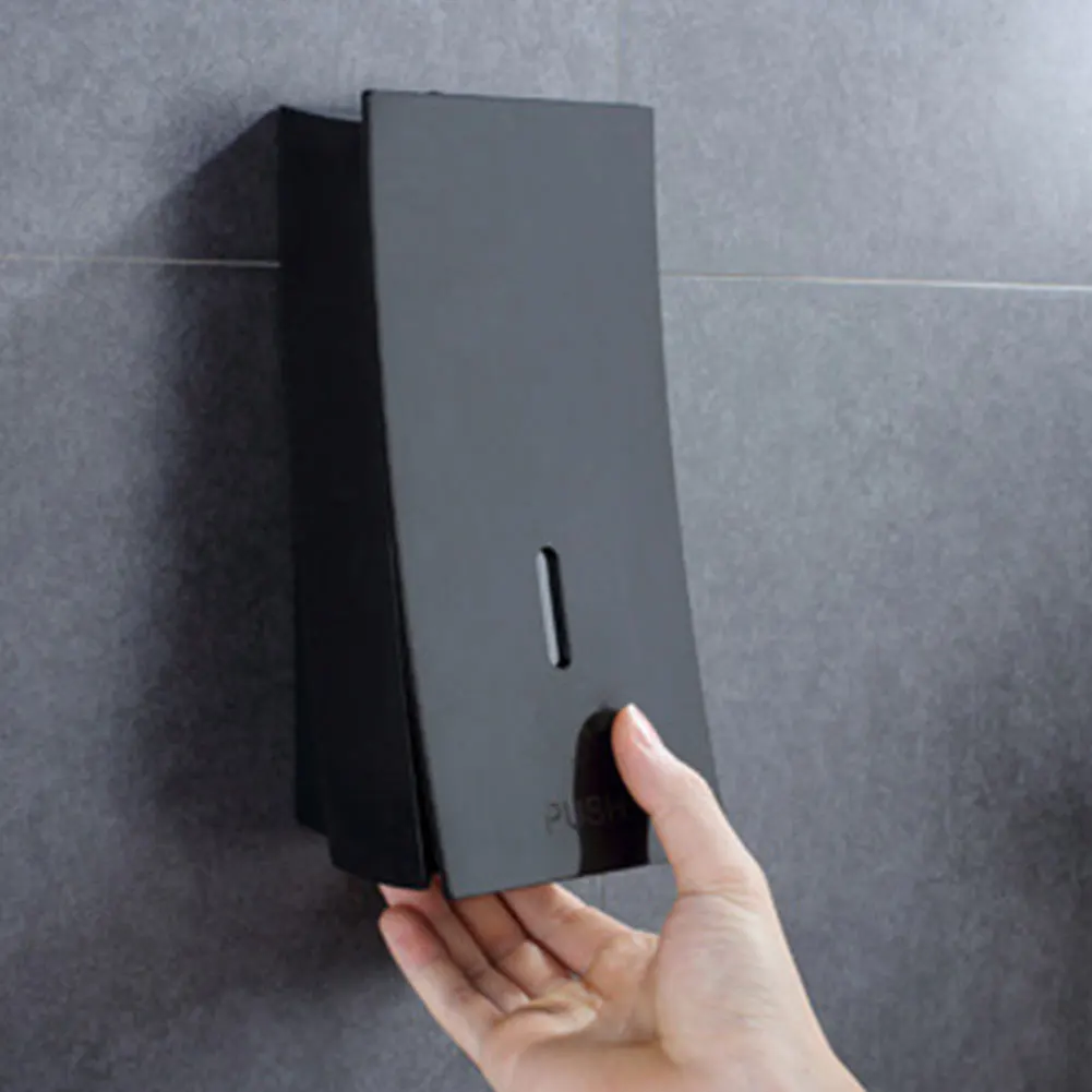 

450ML Soap Dispenser Adhesive Liquid Shampoo Wall Mounted Bottle Press Container Box Shower Gel Hand Sanitizer Hotel Bathroom