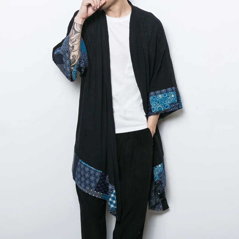 casaco kimono masculino
