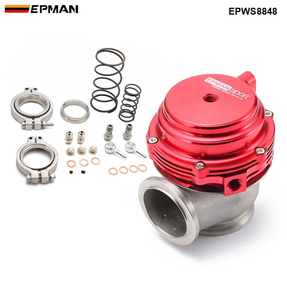 Epman MVR 44 мм V Band внешний мусорный комплект 24PSI турбо мусорный клапан с V Band фланец epss8848 - Цвет: Красный