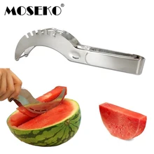 MOSEKO нож для нарезки дыни из нержавеющей стали устройство резки овощей и фруктов инструменты Кухонная утварь гаджеты нож для арбуза