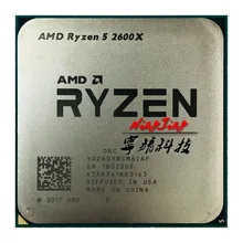 Процессор AMD Ryzen 5 2600X R5 2600X3,6 GHz шестиядерный ЦП с двенадцатью потоками YD260XBCM6IAF Socket AM4