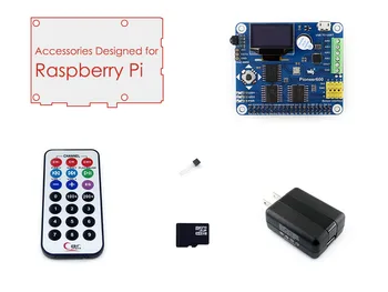 

Waveshare RPi Acce B Accessories Pack (type B) for Raspberry Pi including Expansion Board Pioneer600 SD Card IR Controller etc