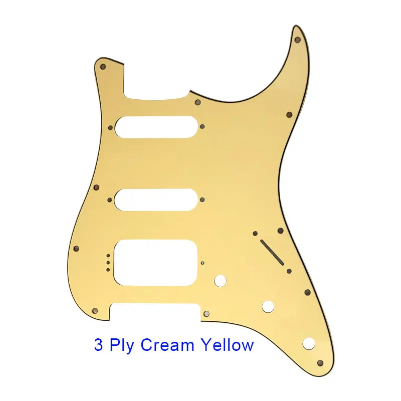 Качественные гитарные детали для США Fd 11 винтовых отверстий MIM Startocaster HSS SSH Humbucker