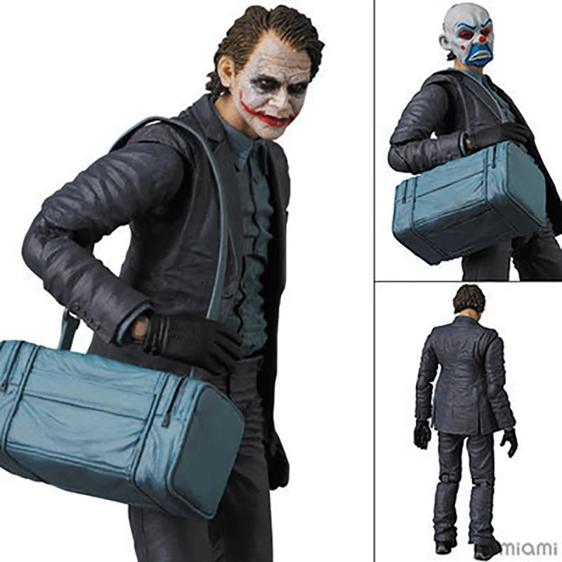 

MAFEX NO.015 Batman The Dark Night The Joker PVC Collectible Figure Model Toy 15cm KT3726