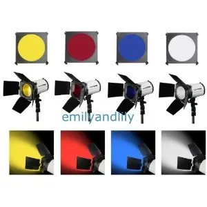 Neewer дверь амбара + сотовая сетка 4 цветный фильтр для стандартного отражателя