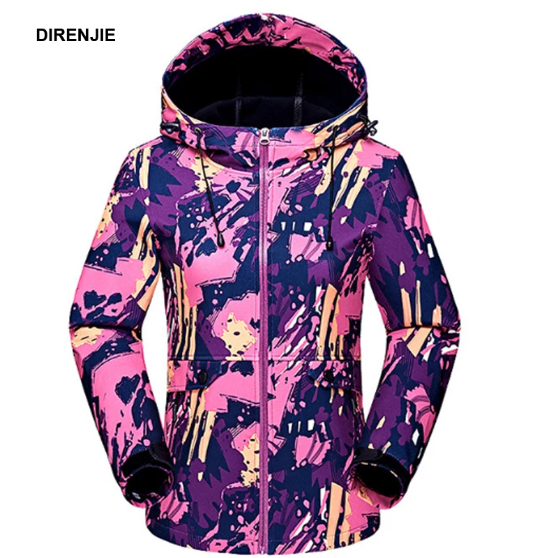 Prix pour DIRENJIE 2017 Femme Nouvelle Hiver Étanche Softshell Polaire Chaud Vestes Comouflage Femmes Camping Chasse Randonnée En Plein Air J20W Prix pour DIRENJIE 2017 Femme Nouvelle Hiver Étanche Softshell Polaire Chaud Vestes Comouflage Femmes Camping Chasse Randonnée En Plein Air J20W