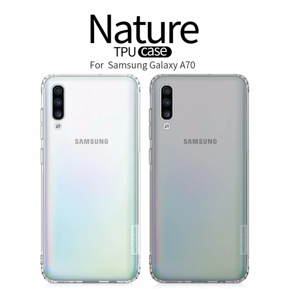 Для samsung Galaxy A70s A50s A30s A70 A50 A30 чехол Nillkin из ТПУ 0,6 мм мягкий чехол для телефона задняя крышка прозрачный чехол A70 A50 A30