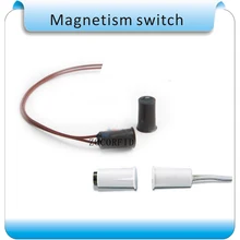10 шт. круговой провод дверной переключатель магнитного датчика контроля доступа магнитный датчик(белый+ кофе