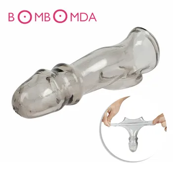 G Point pénis pour hommes pénis manchon Extender préservatif réutilisable retard éjaculation adulte Sex Toy Dick Cock alargador de pene