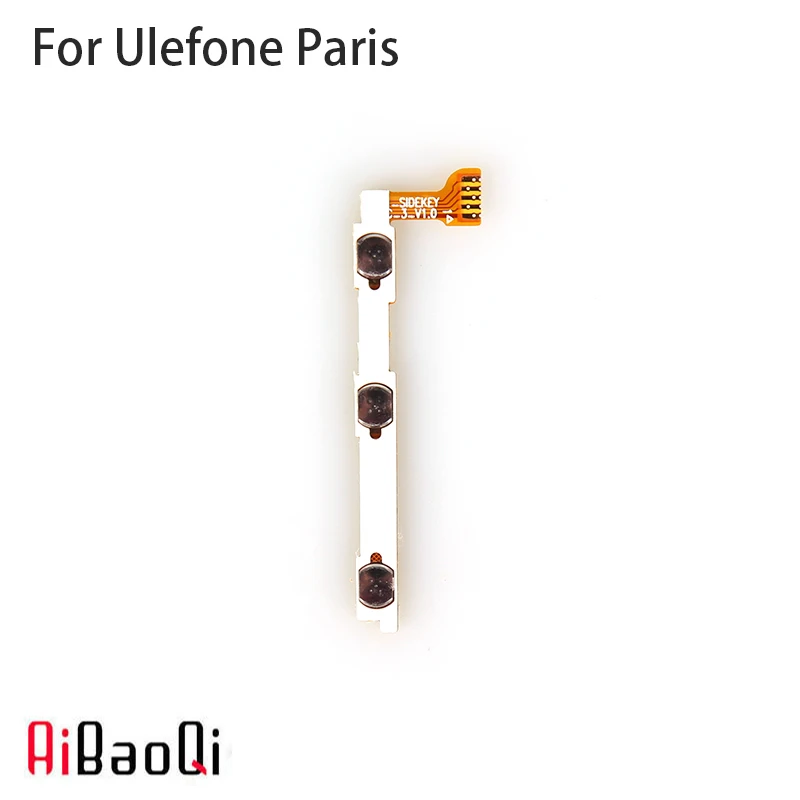 AiBaoQi новый оригинальный основной Ulefone Paris включение/выключение питания + кнопка