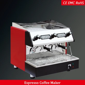 240 Cups Electric Commercial Espresso Coffee Maker Machine semi automatic stainless steel
