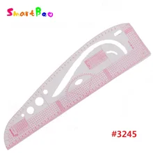 

Patchwork Ruler Quilting Rulers with Protactor, Curve Ruler; #3245