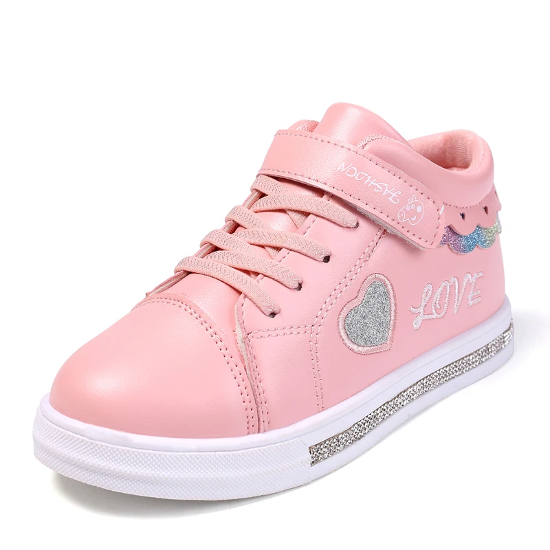 

2018 Children's spring and autumn comfortable outdoor casual shoes Girls Non-slip wear Student shoes