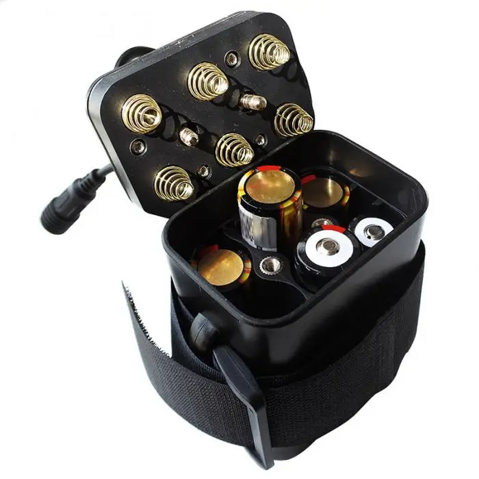 Caixa de Armazenamento Capa para Bicicleta 18650 à Prova Portátil Dwaterproof Água Bateria Case 6 Pcs Baterias Titular Casa Lâmpada B2cshop 8.4 v 7 High Quality Esporte e Lazer