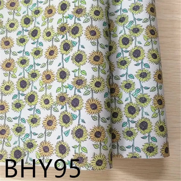 

Free shipping 7.6*12inch cartoon print synthetic leather fabric for DIY accessories BHY95