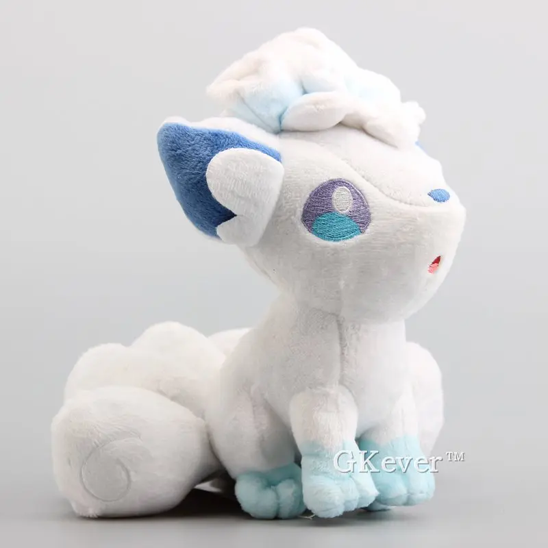 Мягкие игрушки из мультфильма Alola Vulpix милые плюшевые куклы 8 дюймов 20 см детский