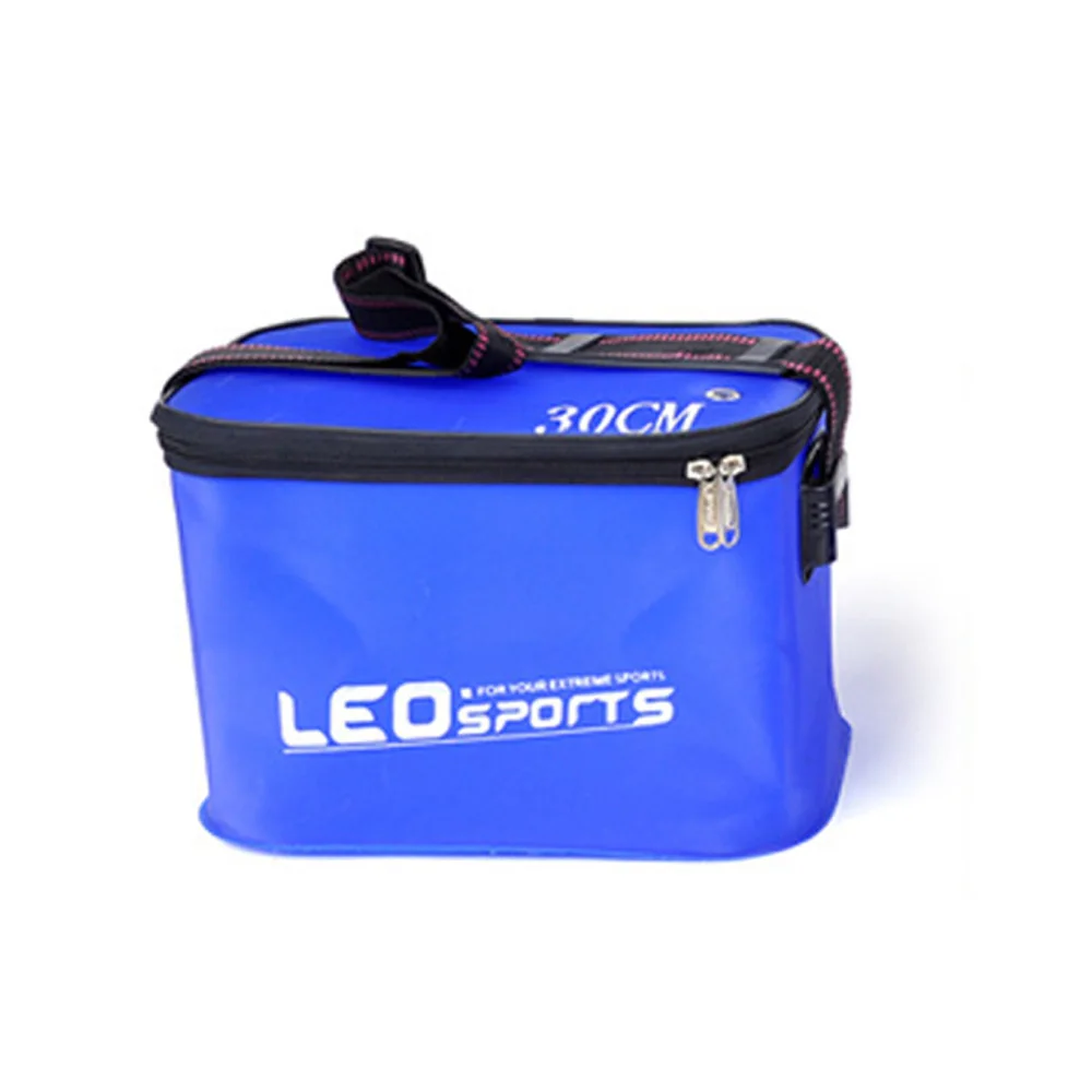 

3 Colors EVA Portable Folding Water Bucket Bag For Fish 30/35cm Fishing Gear