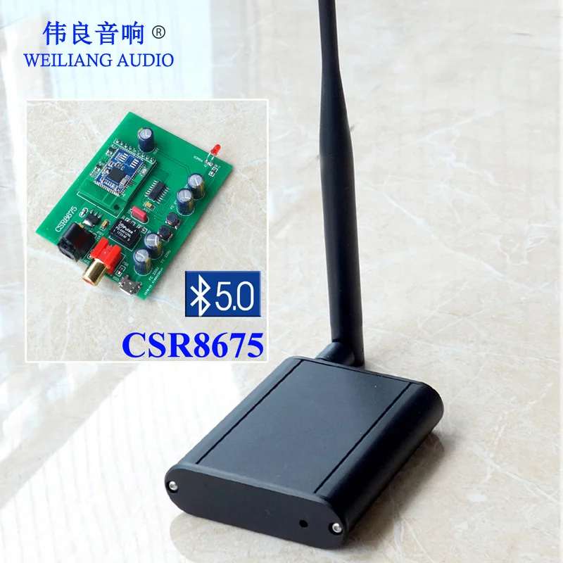 

Finished CSR8675 Bluetooth 5.0 APTX HD Receiver to SPDIF Coaxial Optical Output Digital Interface